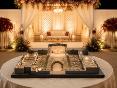 Accommodation wedding service visual