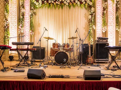 Artist Backline wedding service visual