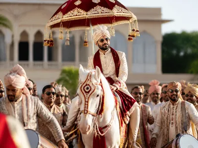 Baraat Entry wedding service visual
