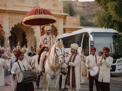 Baraat Logistics wedding service visual