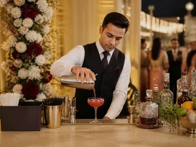 Bartender Services wedding service visual