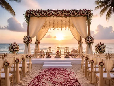 Beach Wedding wedding service visual