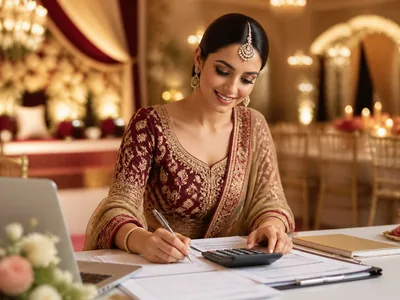 Bollywood Celebrity wedding service visual