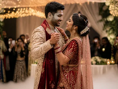 Bride & Groom Dance wedding service visual