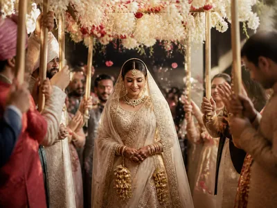 Bride Entry wedding service visual