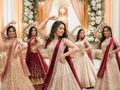 Bridesmaid Choreography wedding service visual