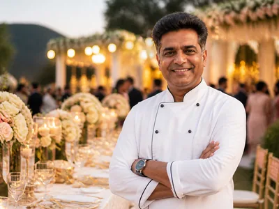 Celebrity Chef wedding service visual