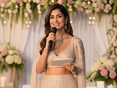 Celebrity Hosts wedding service visual