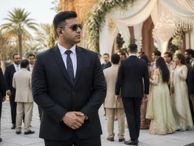 Celebrity Security wedding service visual