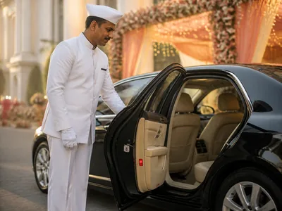 Chauffeur Services wedding service visual