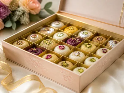 Custom Mithai wedding service visual