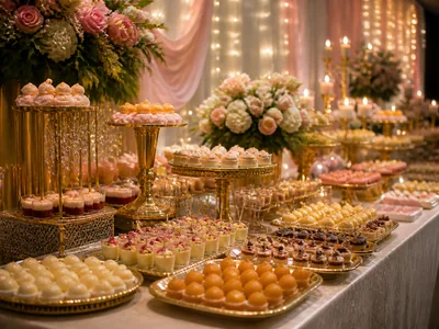Dessert Table wedding service visual