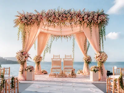 Destination Décor wedding service visual
