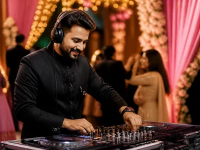 DJ wedding service visual