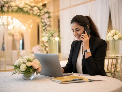 Event Communication wedding service visual