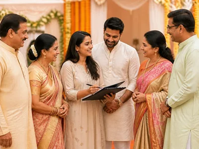 Family Coordination wedding service visual