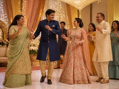 Family Dance wedding service visual