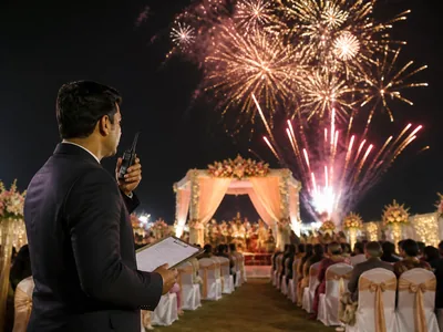 Fireworks Coordination wedding service visual