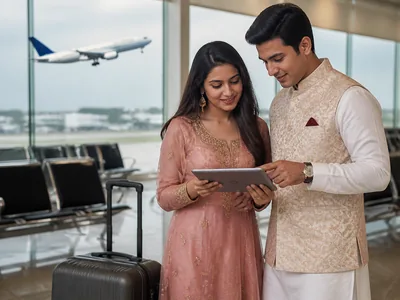 Flights wedding service visual