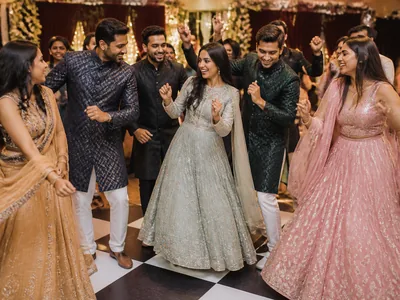 Friends Dance wedding service visual