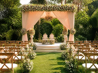 Garden Wedding wedding service visual