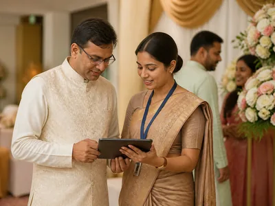 Guest Assistance wedding service visual