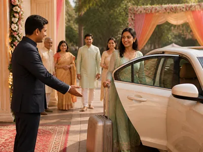 Guest Departure Management wedding service visual