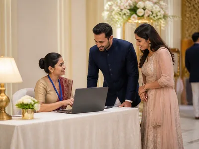 Guest Helpdesk wedding service visual
