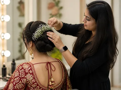 Hair Styling wedding service visual