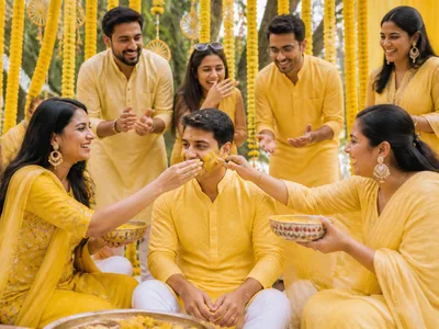 Haldi Games wedding service visual