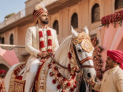 Horse / Ghodi wedding service visual