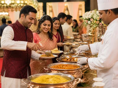 Indian Catering wedding service visual