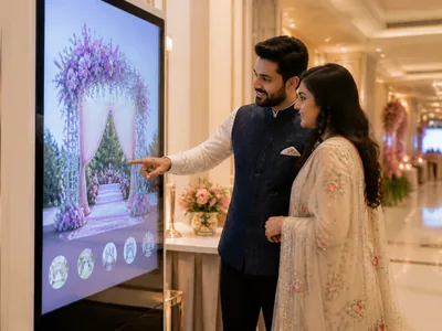 Interactive Installations wedding service visual — Delhi Interactive Installations wedding service visual