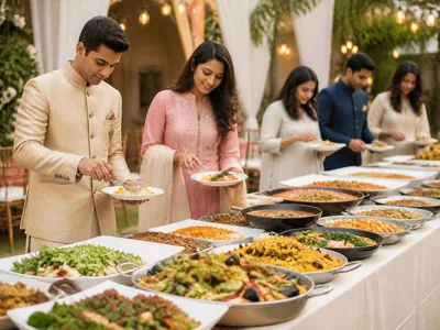International Cuisine wedding service visual
