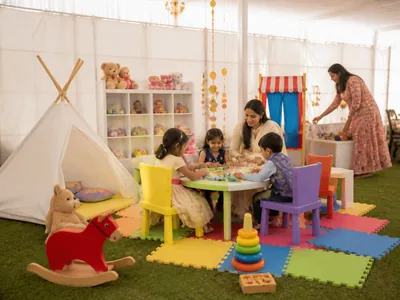 Kids Zone wedding service visual — Delhi Kids Zone wedding service visual