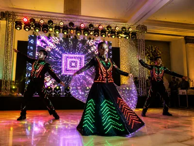 LED Performances wedding service visual