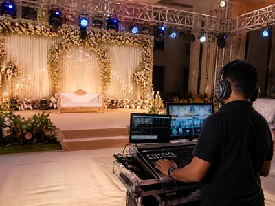 LED Production wedding service visual