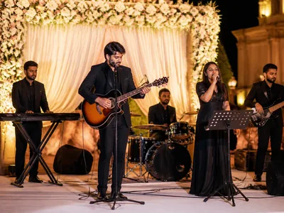 Live Band wedding service visual