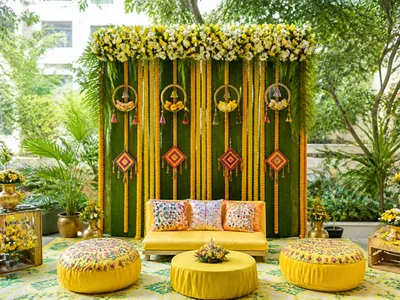 Mehendi Décor wedding service visual