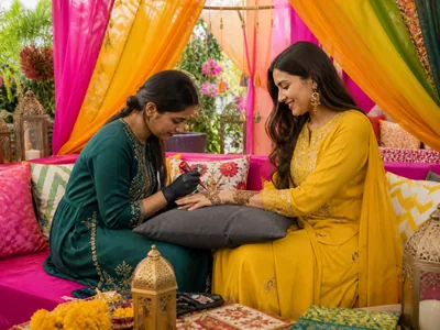 Mehendi Lounge wedding service visual