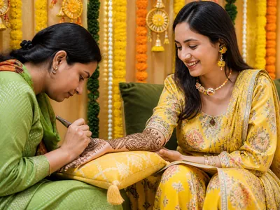 Mehendi wedding service visual
