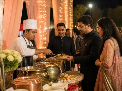 Midnight Food wedding service visual