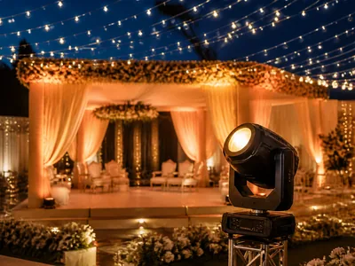 Moving Heads wedding service visual