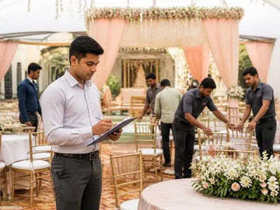 On-Ground Logistics wedding service visual