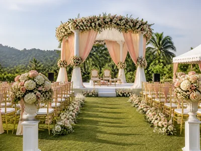 Outdoor Wedding wedding service visual