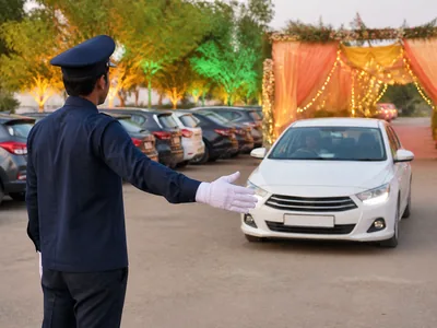 Parking Management wedding service visual