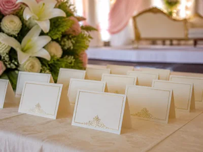 Place Cards wedding service visual
