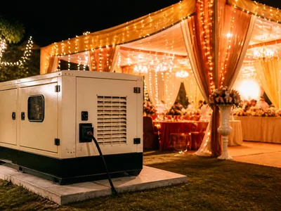 Power Backup wedding service visual