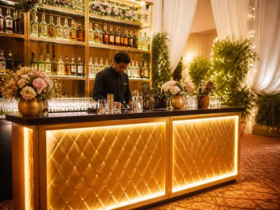 Premium Bar wedding service visual
