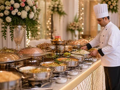 Premium Catering wedding service visual